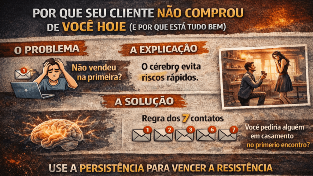 E-mail marketing para negócios A Regra Dos 7 Contatos Do E-Mail Marketing estrategias da hora