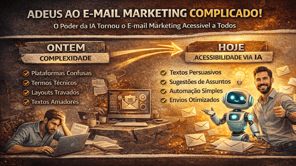 O impacto da Inteligência Artificial no E-mail Marketing para negócios estrategias da hora